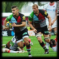 Harlequins Saracens Danny Care try